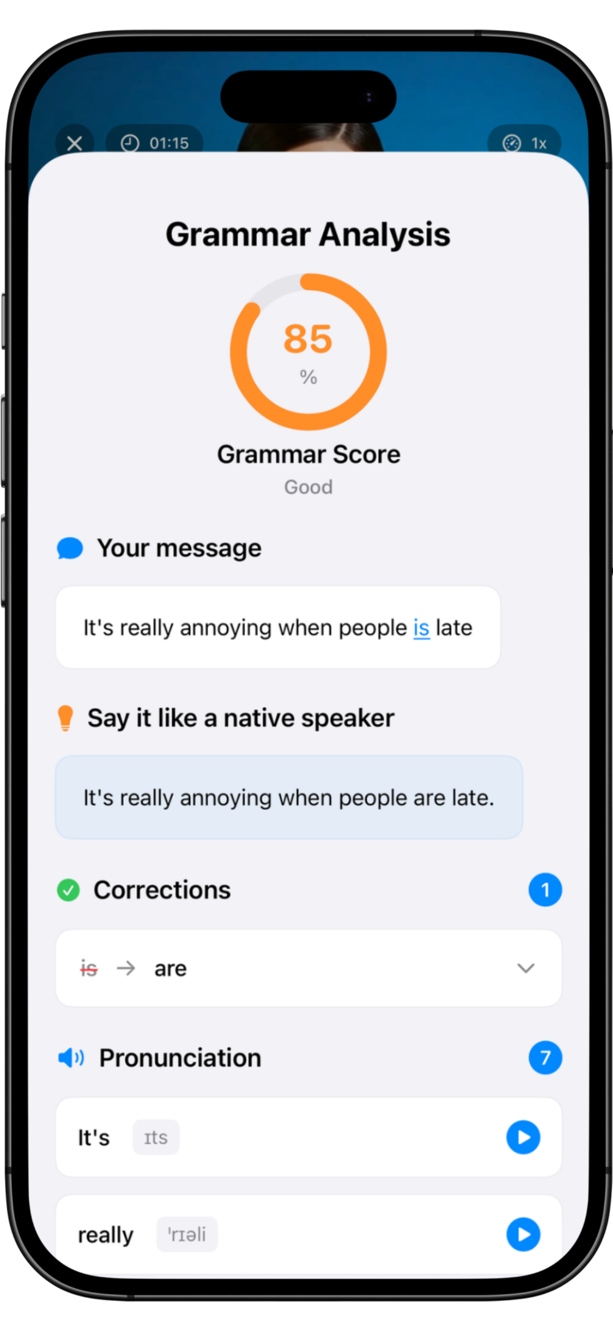 Luna Tutor Luna AI - Learn English by Speaking